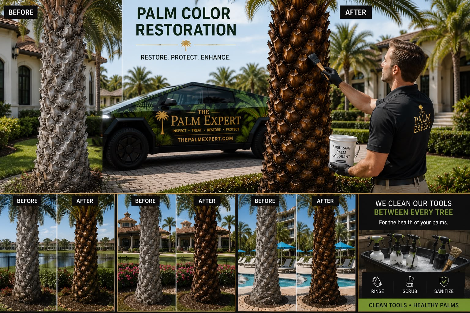 Palm Color Restoration